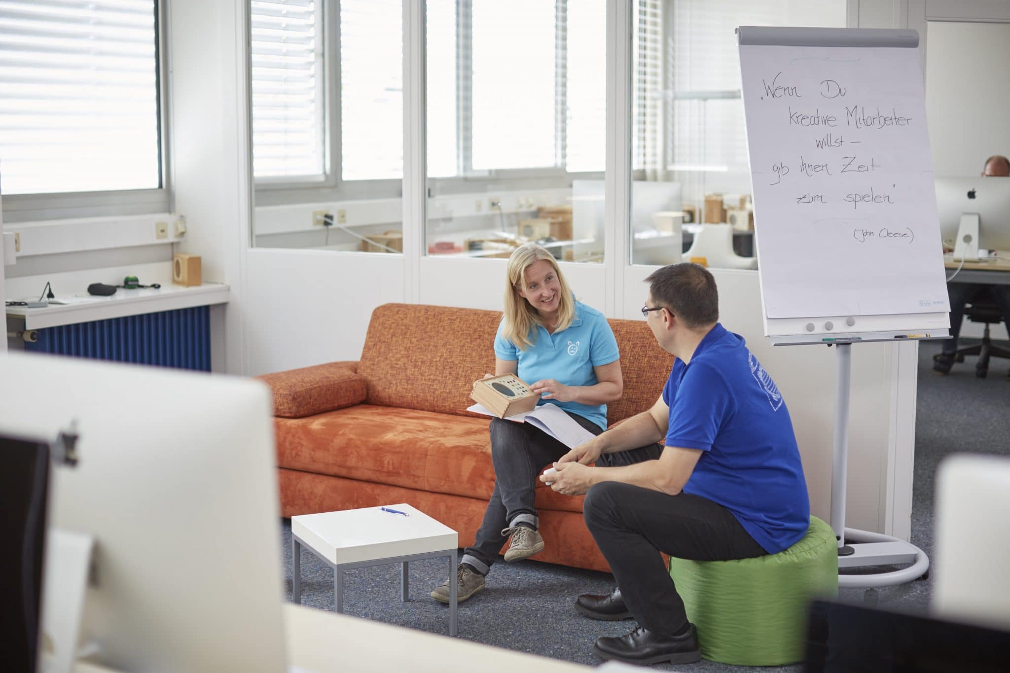 Besprechung Rainer und Sandra