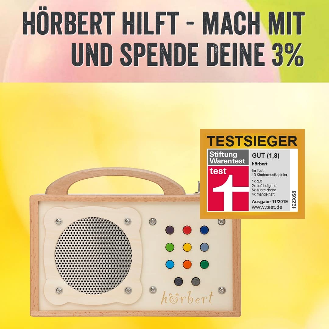 10 Jahre hörbert Spendenaktion