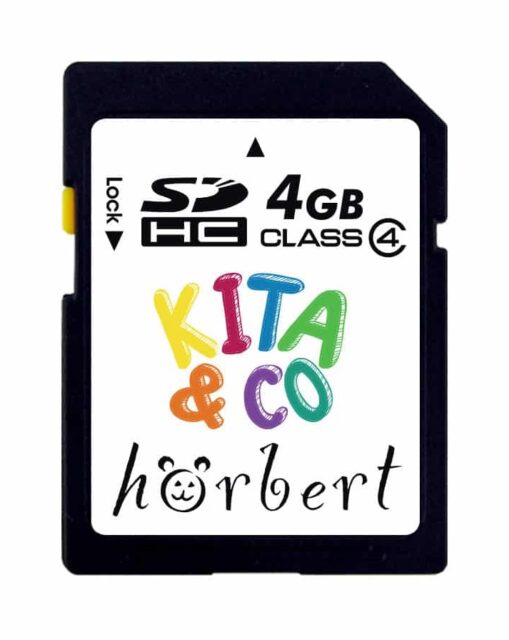 Kita & Co. memory card for hörbert