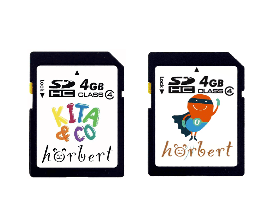 hörbert Memory Card Editions Nursery&Co and Ear Buzz